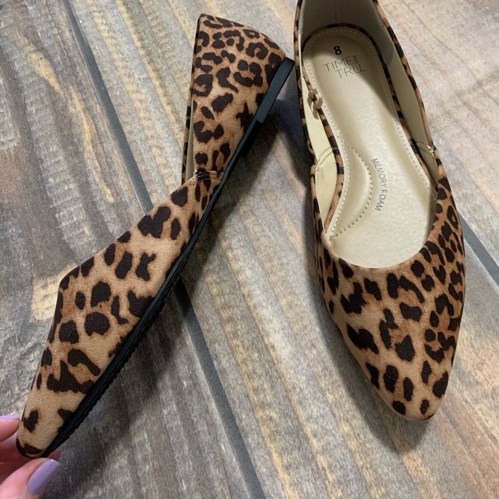 Cheetah Print Flats 8
